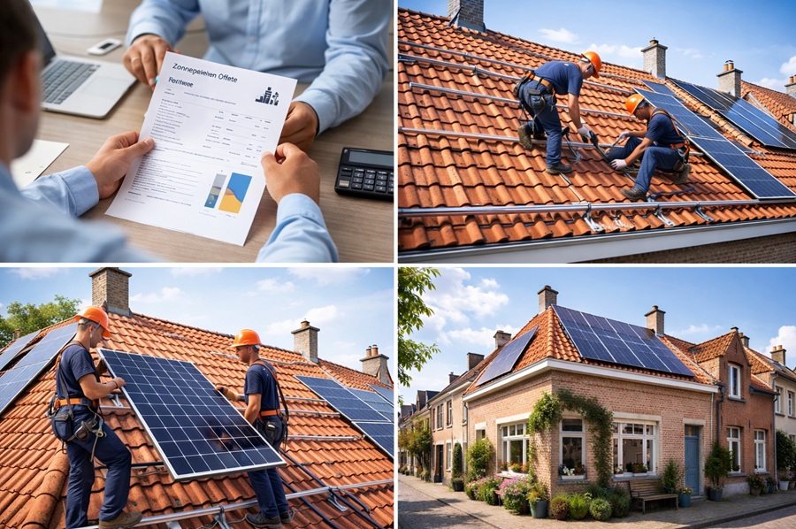 Zonnepanelen gent projecten